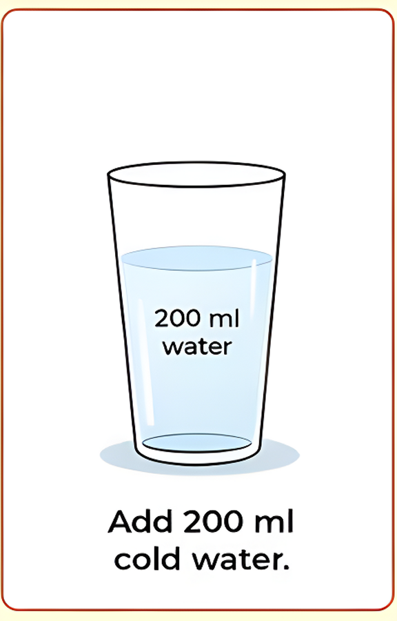 How to prepare Labbly Fiber Drink step 1
