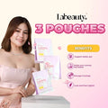Labeauty Labbly Fiber Drink Mango Flavor ( 3POUCH + 1 SHAKER )
